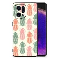 OPPO Find X5 Back Cover Hoesje Ananas - thumbnail
