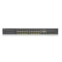 ZyXEL GS1920-24HPV2 Managed Gigabit Ethernet (10/100/1000) Zwart Power over Ethernet (PoE) - thumbnail