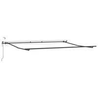 Automatische Intrekbare Luifel met LED Oranje en Bruin 400x350 cm - thumbnail