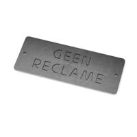 Rvs bord geen reclame Geroba - Geroba - thumbnail