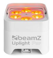 BeamZ BBP96SW verticale LED-par op accu RGBAW-UV WDMX wit - thumbnail