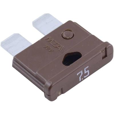 MTA Automotive 340026 Standaard platte zekering 7.5 A Bruin 1 stuk(s)