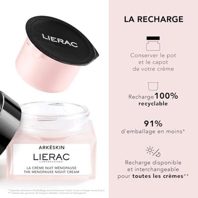 Lierac Paris - Lierac Arkeskin The Menopause Night Cream Gezichtsverzorging 50 ml Dames