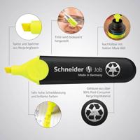 Schneider Schreibgeräte Textmarker Textmarker Job sortiert Karton-Etui 8 Stück Aktion 115068 1 stuk(s) - thumbnail