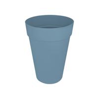 Elho pot loft urban rond hoog D28cm - vintage blauw - thumbnail