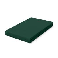 Schlafgut Schlafgut Pure Jersey Hoeslaken M - 120x200 - 130x220 690 Green Deep - thumbnail