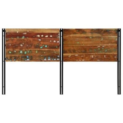 Hoofdeinde 180 cm massief gerecycled en ijzer