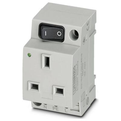 Phoenix Contact EO-G/UT/SH/LED/S Contactdoos Grijs 5 stuk(s)