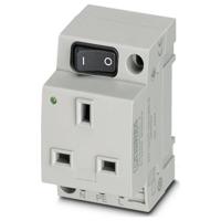 Phoenix Contact EO-G/UT/SH/LED/S Contactdoos Grijs 5 stuk(s) - thumbnail