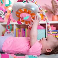 Disney Baby MINNIE MOUSE speelmat - BRIGHT STARTS - Forever Besties - Met muziek en lichtjes - Roze - Newborns en meer - thumbnail