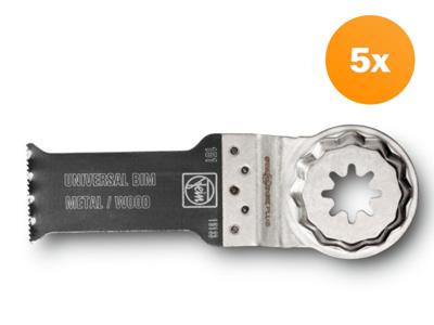 Fein 63502151230 E-Cut Universal Invalzaagblad Bimetaal 28 mm 5 stuk(s)