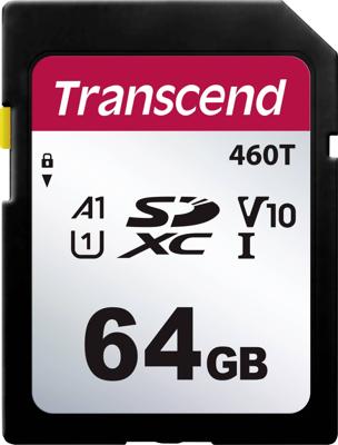 Transcend TS64GSDC460T-VS1 SD-kaart Retail 64 GB