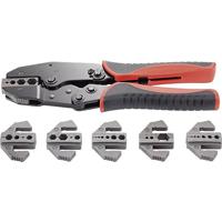 TOOLCRAFT PZ-505 818645 Krimptang 7-delig Coax-connectoren BNC, TNC, Glasvezelstekkers RG6, RG8, RG11, RG58, RG59, RG62, RG174, RG179, RG213, RG8218 - thumbnail