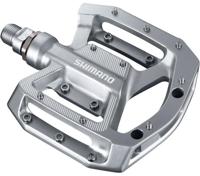 Shimano pedaalset mtb/bmx pd-gr500 platform zilver - thumbnail