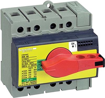 Schneider Electric 28920 Lastscheidingsschakelaar 80 A 125 V/DC, 500 V/AC 1 stuk(s)