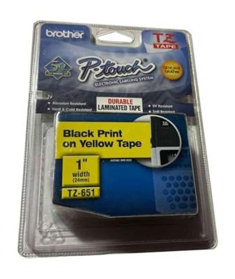 Brother Label tapecassette TZE-651 printlint - thumbnail
