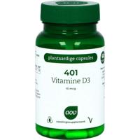 AOV 401 Vitamine D3 10 mcg Vegacaps - thumbnail