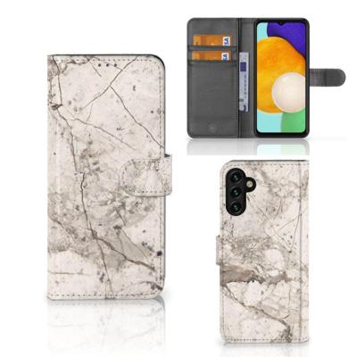 Samsung Galaxy A04s | Samsung Galaxy A13 5G | Bookcase | Marmer Beige