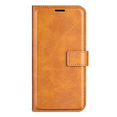 Lunso - Samsung Galaxy S23 Ultra - cover bookcase hoes - Cognac Lunso - Samsung Galaxy S23 Ultra - cover bookcase hoes - Cognac