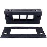 TRU COMPONENTS DVK-W3 Kabelinvoeringsplaat Klem-Ø (max.): 16 mm Polyamide Zwart 1 stuk(s) - thumbnail