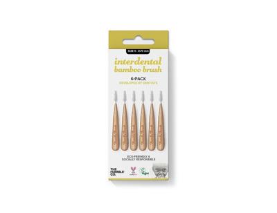 The Humble Co Interdental borstel 0.70 mm geel 6 Stuks