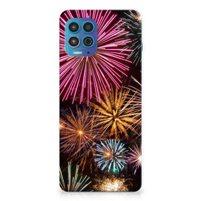 Motorola Moto G100 | Sillicone Back Cover | Vuurwerk