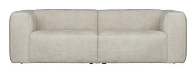 WOOOD Bank 'Bean' 3,5-zits, Melange, kleur Naturel