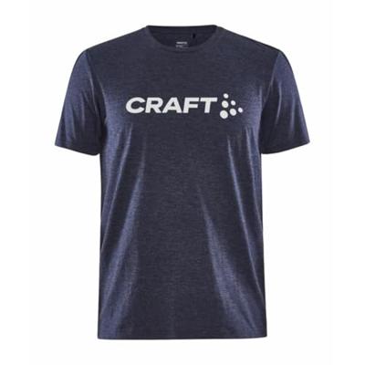 Craft 1913421 Community Logo SS Tee M - Navy Melange - L