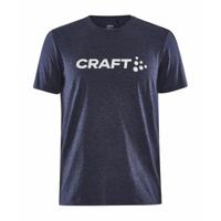 Craft 1913421 Community Logo SS Tee M - Navy Melange - L - thumbnail
