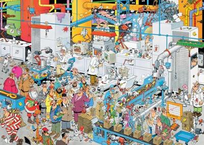 Jumbo Jan van Haasteren puzzel Snoepfabriek - 500 stukjes
