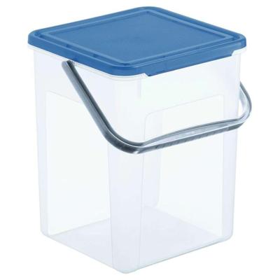 Rotho Waspoederbox 9L Horizon Blauw/Transparant Rotho Waspoederbox 9L Horizon Blauw/Transparant