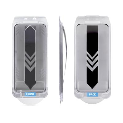 StarTech.com 4-Way 360 Privacy Filter voor iPhone 16, Portret/Landschap, Touch-Enabled, Gehard Beschermglas, 4 Way Filter