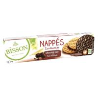 Bisson Zandkoekjes Pure Chocolade Bio (160g) - thumbnail