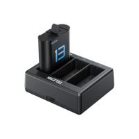 Telesin oplader voor 3 batterijen + 2x accu voor GoPro 13 - thumbnail