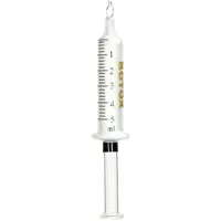 Kersten Ornament Injectiespuit Botox glas wit 16.4cm - thumbnail