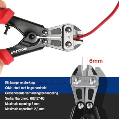 Schaar Workpro 8" 20 cm 3,5 mm Schaar Workpro 8" 20 cm 3,5 mm