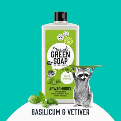 Marcel's Green Soap afwasmiddel Basilicum & Vetiver 500ml bij Jumbo Marcel's Green Soap afwasmiddel Basilicum & Vetiver 500ml bij Jumbo