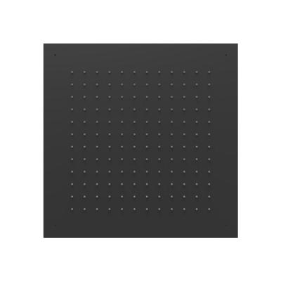 Hoofddouche Tres Plafond 50x50 cm Vierkant Patroon Mat Zwart