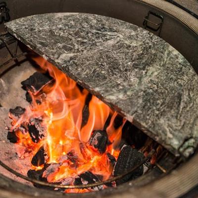 Kamado Joe Halfrond speksteen voor Classic Joe
