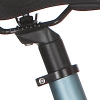 Cortina zadelpenklem 38.1 zwart - thumbnail