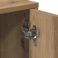 Highboard 2 pcs artisanaal eikenkleurig 60 x 31 x 70 cm - thumbnail