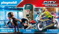 PLAYMOBIL City Action politiemotor achtervolging van de geldrover 70572 - thumbnail