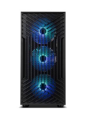 ATX Semi-toren doos Nox-Xtreme NXINFTYEPSILON Zwart - thumbnail