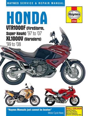 HondaVTR1000F (FireStorm, Super Hawk) (97 - 07)XL1000V (Varadero) (99 - 08) 3744