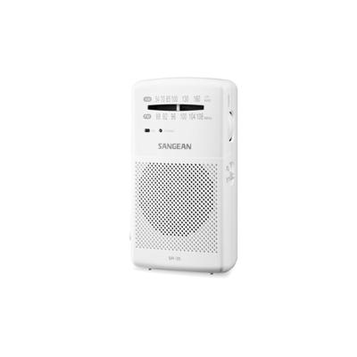 Radio Sangean SR35W BLANCO Wit Zwart