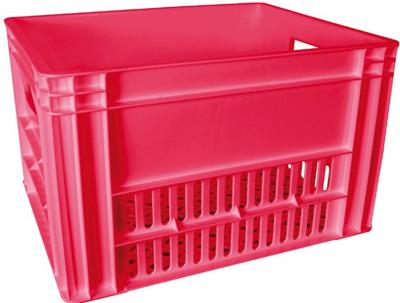 Kunststof Fietskrat LichtRoze