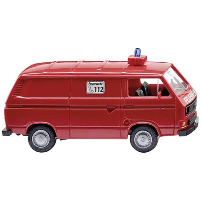 Wiking 060133 H0 Hulpdienstvoertuig Volkswagen T3 bestelwagen van de brandweer (Feuerwehr) Wiking 060133 H0 Hulpdienstvoertuig Volkswagen T3 bestelwagen van de brandweer (Feuerwehr)