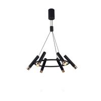 Searchlight Ronde design hanglampCylinder - 31651-6BK - thumbnail