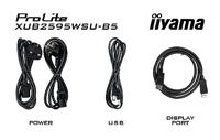 Iiyama Prolite XUB2595WSU-B5 LED-monitor Energielabel F (A - G) 63.5 cm (25 inch) 1920 x 1200 Pixel 16:10 4 ms HDMI, DisplayPort, Hoofdtelefoon (3.5 mm - thumbnail