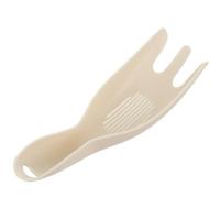 Keuken creatief multifunctionele rijst wassen zeef huis doet geen pijn hand Wash rijst gereedschap (kaki) - thumbnail